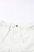 High Waist Straight Leg Cargo Pants with Pockets
